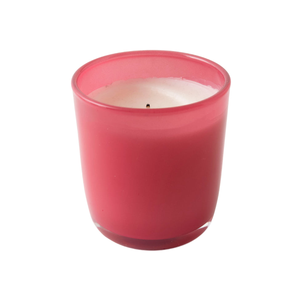 Vivid Collection Glass Candle 200g - PINK